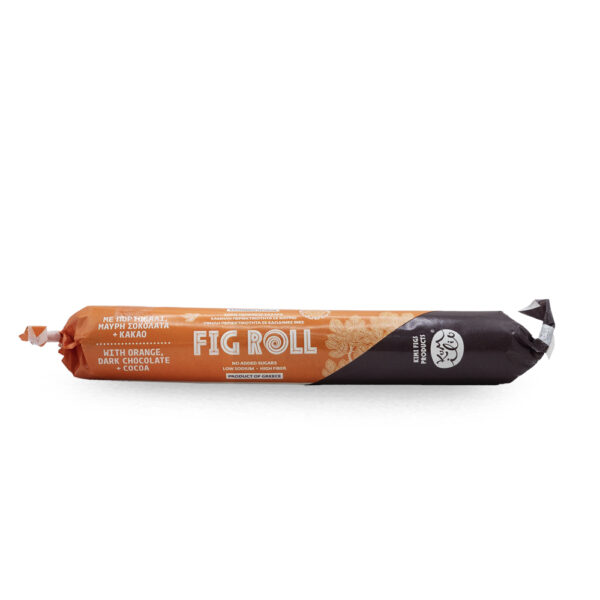 FIG ROLL WITH ORANGE DARK CHOCOLATE & COCOA
